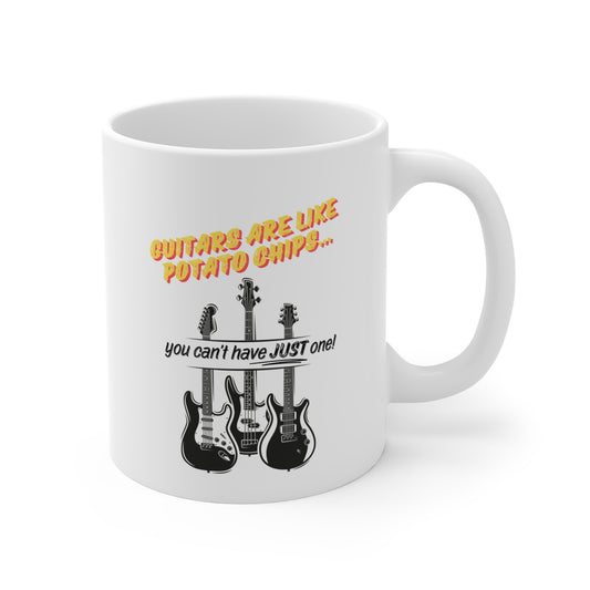 Guitars Are Like Potato Chips Mug
